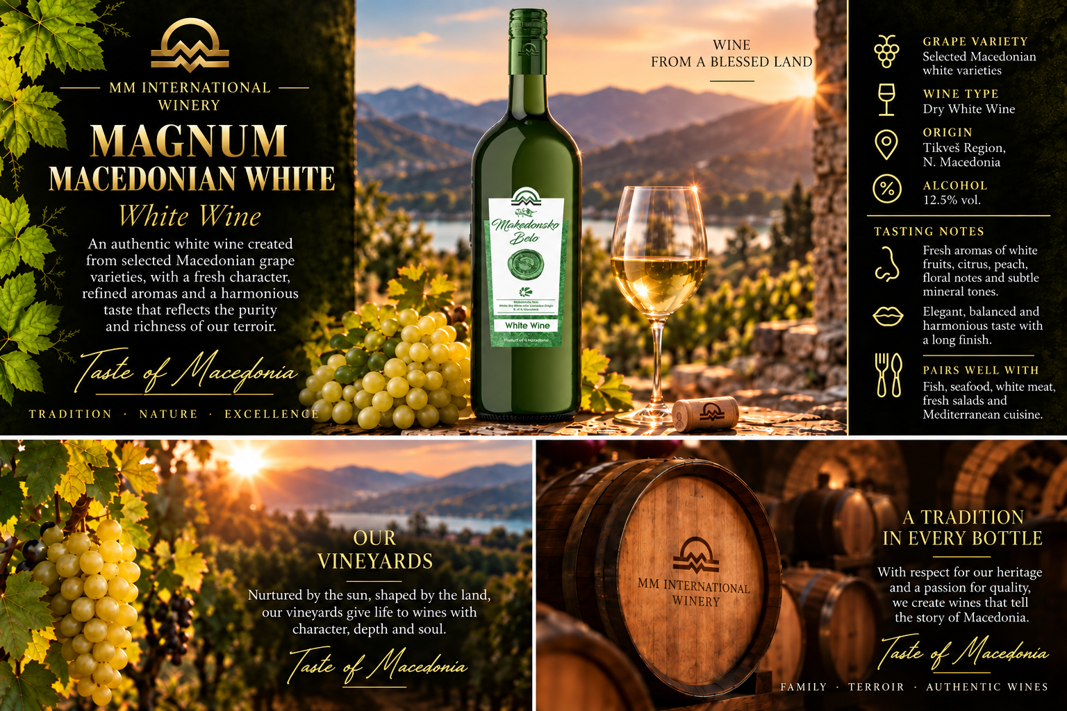 MM Winery MAGNUM Makedonsko Belo presentation