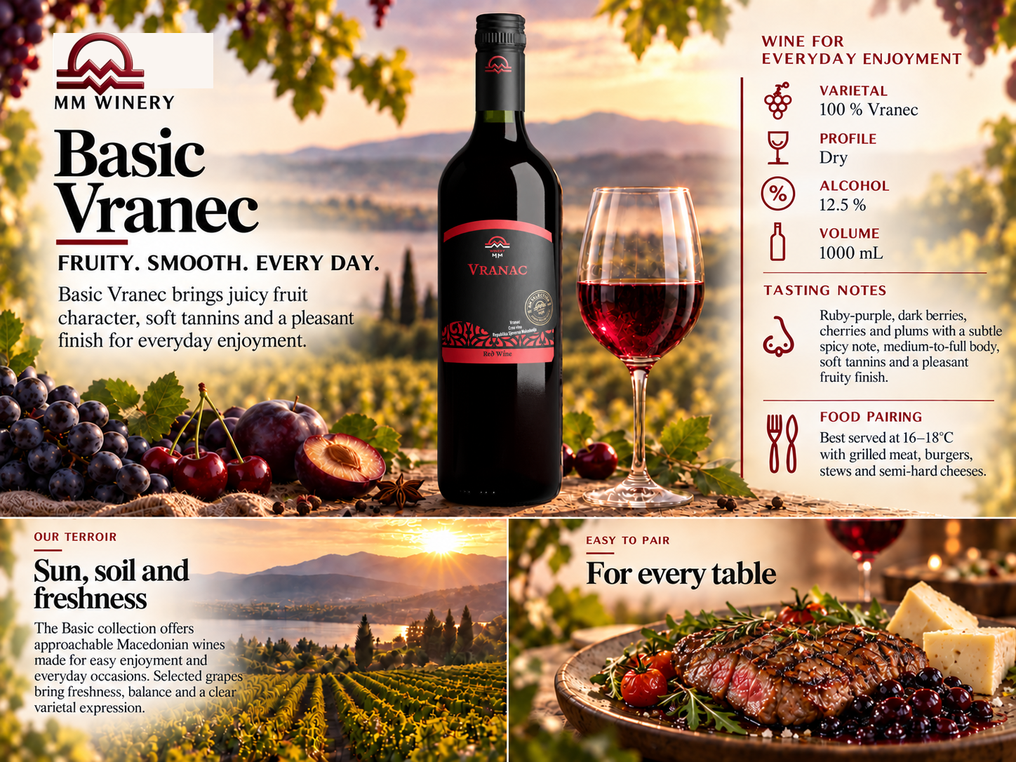 Basic Vranec — MM Winery